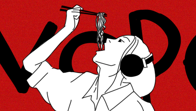 叛逆,成年人,界面,微信,朋克,初中英语,单身青年,共感,插画,尼姑庵