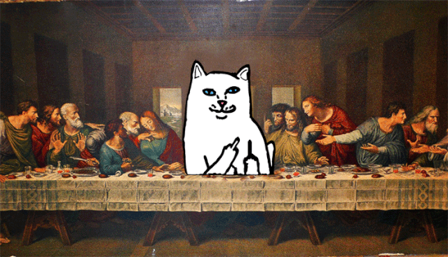 表情包也能出现在名画上，告诉你联名的强大效果