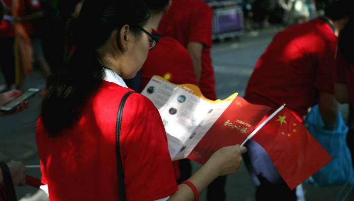 上海,国庆,70周年