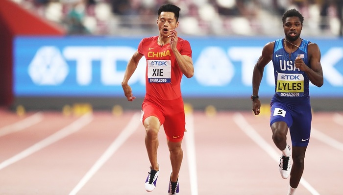 中国田径第一人：谢震业晋级世锦赛男子200米决赛