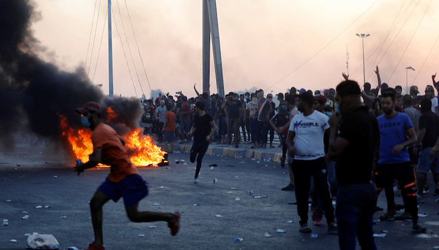 伊拉克,示威,政府,腐败