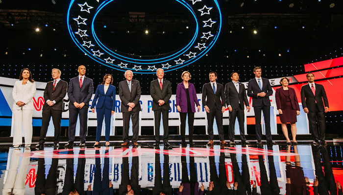 美国,民主党,总统,辩论,大选