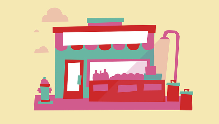 便利店,沙县小吃