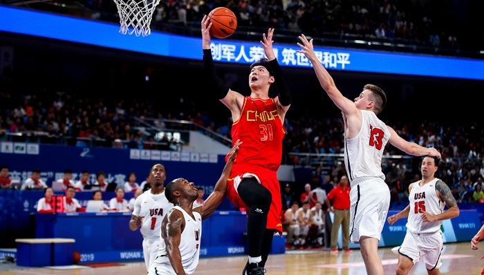 【体育早报】军运会中国男篮大胜美国队 女乒世界杯刘诗雯成就五冠王