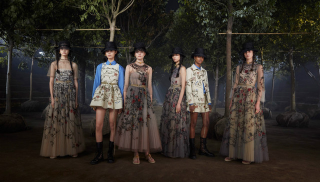 Dior在上海造了一座移动花园，它会在周末后逃离城市中心