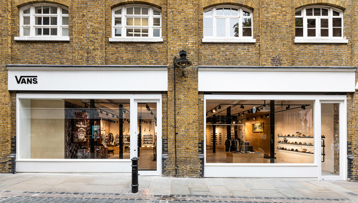 Vans伦敦商店的创意空间，为新锐艺术家打造社交平台