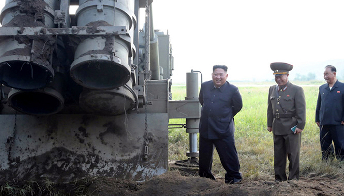 火箭炮,金正恩,自卫