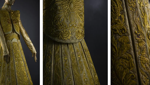 快看 | 郭培黄金嫁衣首次公开拍卖，成交价约合人民币341万