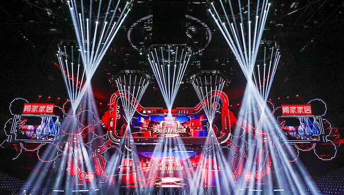 移动电商,双十一,天猫,猫晚,苏宁