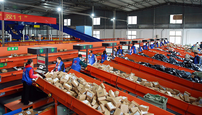 双11,自动驾驶,压力峰值,快递服务,快递公司,顺丰,处理量,RFID,快件,称重仪