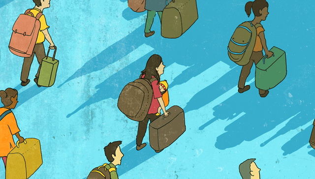 两个世界两种孤独：移民书写中的离散与挣扎