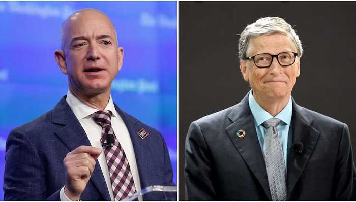 盖茨,贝索斯,微软,亚马逊