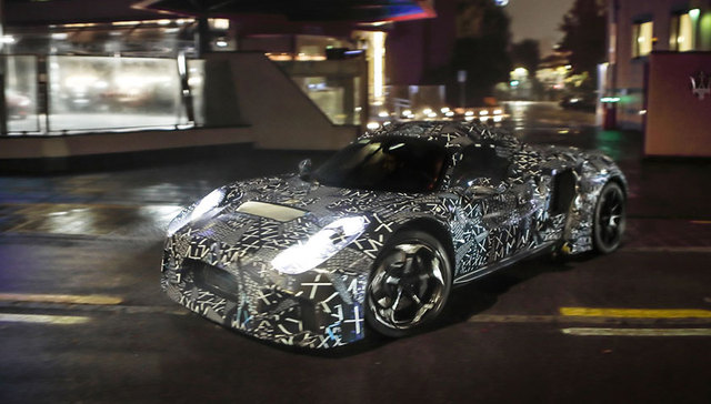 法拉利停供后，玛莎拉蒂神秘发动机测试车现身街头