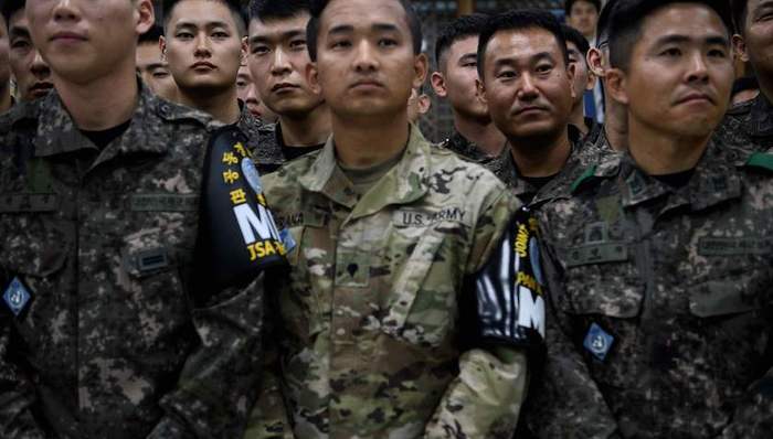 驻韩美军,美军参谋长联席会议,盟友,防卫,军费