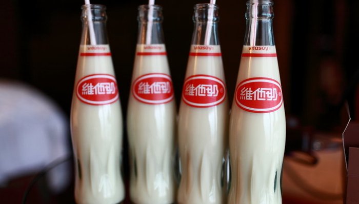 维他奶,维他柠檬茶,中国内地,豆奶