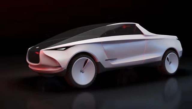 脑洞大开的不仅仅特斯拉皮卡设计师，来看看英菲尼迪的这款电动皮卡