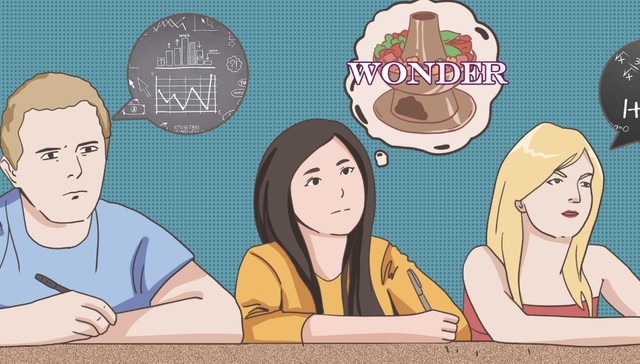 谷歌,vlog,留学生生活,水煮鱼,界面,留学生活,种菜,考试,课本,公开课