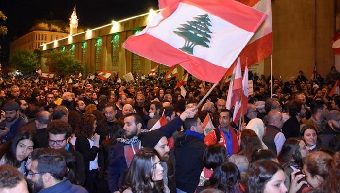 黎巴嫩,示威,暴力,哈里里