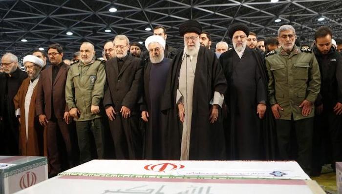 苏莱曼尼,葬礼,哈梅内伊,特朗普,穆斯林,抗议