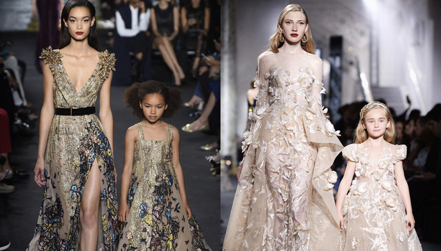 女星总在红毯穿的仙女高定品牌Elie Saab，很快要为儿童做华服了