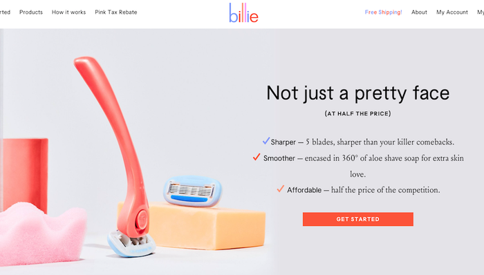 宝洁,Billie,吉列,剃须刀