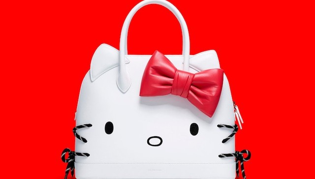 是日美好事物 | 巴黎世家Hello Kitty包大玩变脸，Hermès预览会素雅淡然