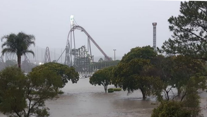 澳大利亚,山火,暴雨