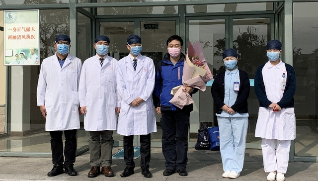 上海第5例新型冠状病毒感染的肺炎患者痊愈出院