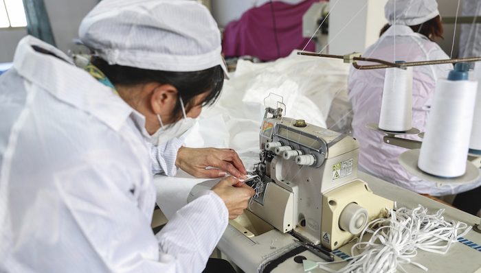 内衣品牌,三枪,防护服,东方国际集团,上海市经信委