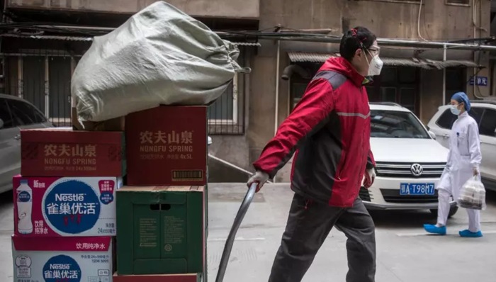 京东,大考,车辆,防护服,司机,武汉,开往,穿戴,启发,准备