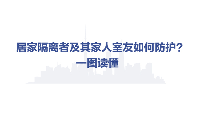 图解 | 居家隔离者及其家人室友如何防护？一图读懂