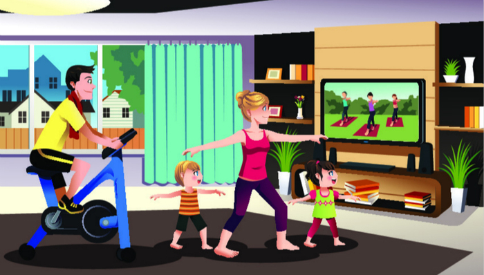 成年人扎堆线上健身，孩子们需要在家也能上的体育课