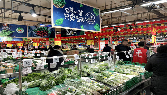 财经数据 | 全国菜价较春节前涨7.2%