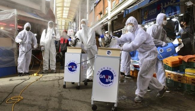 新冠肺炎,亚洲社会