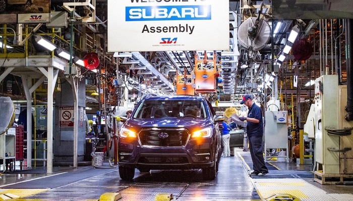 为扩张产能，斯巴鲁将投入1.58亿美元改造印第安那州工厂