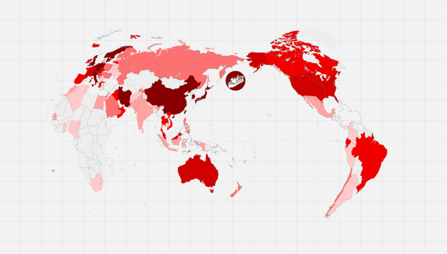 数据 | 7国新增确诊病例超中国，全国湖北外地区新增3例