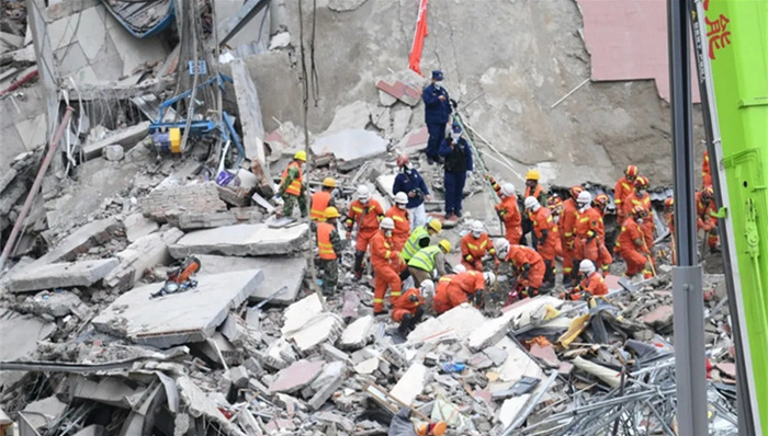 酒店,坍塌事故,事故调查组,欣佳,楼体,房屋,现场搜救,阴性,业主,主将