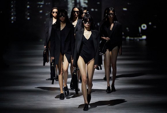 时尚商业说,模特