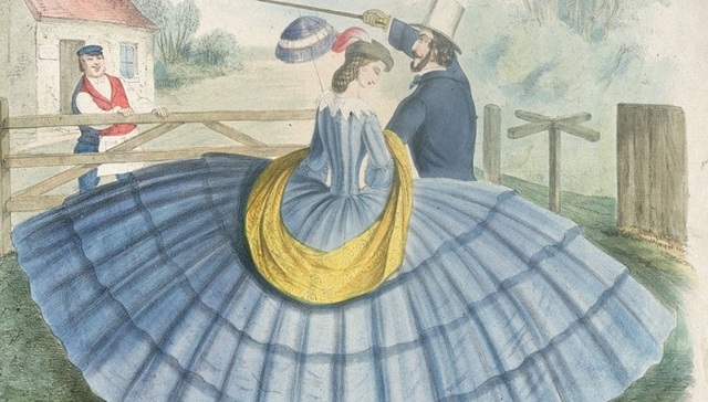 从鸟笼裙到面罩：时尚业是如何帮助人们保持社交距离的？