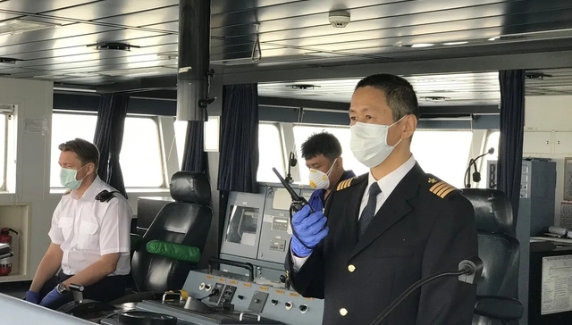 杨其猛,引航站,零输入,紧迫局面,船舶引航,汽车滚装,引航员,厦门港,靠泊,中远热那亚