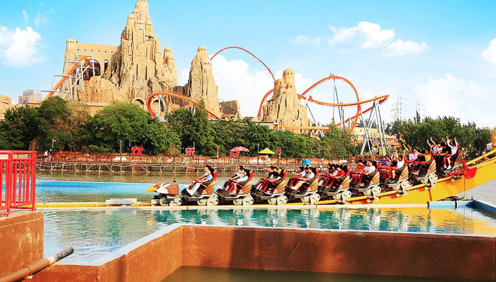 游客,欢乐谷,景区,开园,游园,入园,疫情防控,演艺,京津冀地区,年卡