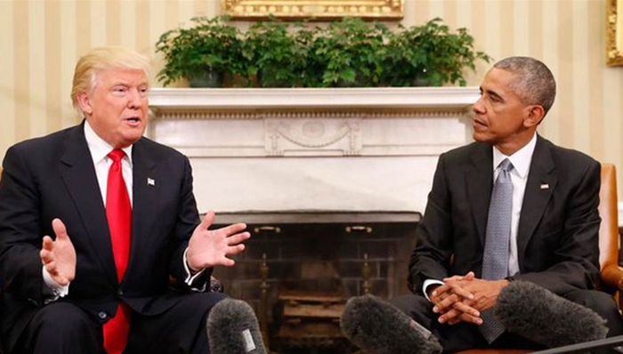 特朗普,奥巴马,弗林