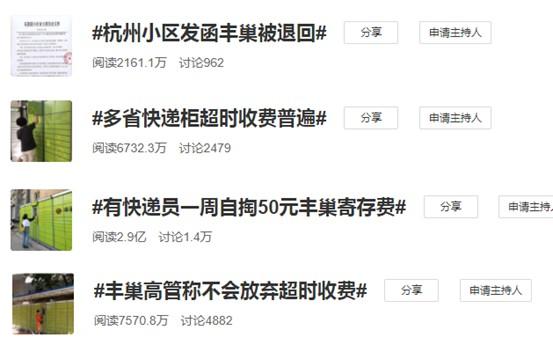 丰巢收费风波越演越烈 或最终以闹剧收尾