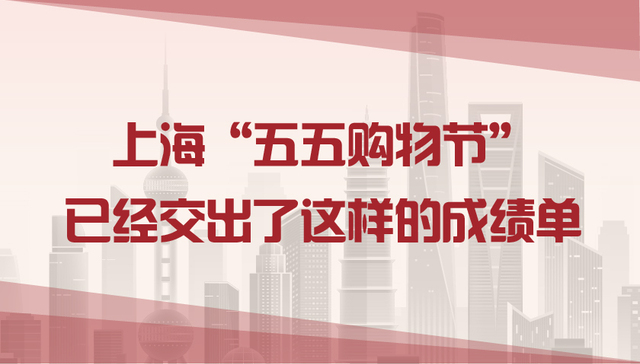 上海“五五购物节”已经交出了这样的成绩单