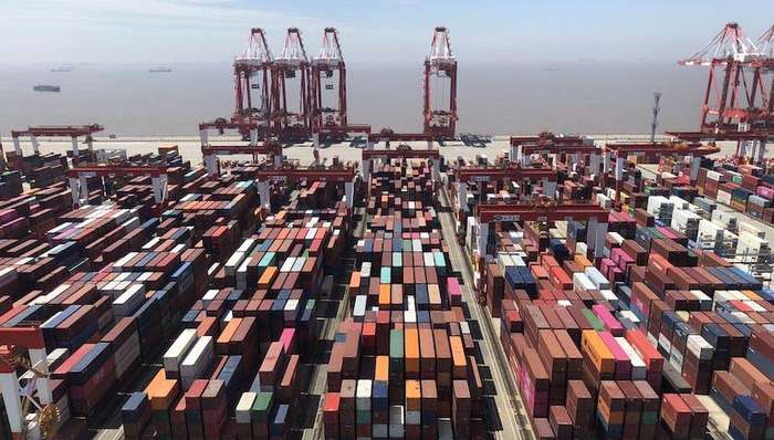 洋山特殊综保区，围网封关