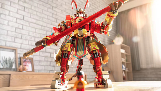 乐高终于有了中国主题系列，灵感来自美猴王孙悟空