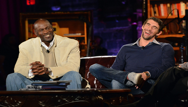 飞人纪录片触动飞鱼，奥运金牌第一人菲尔普斯表白乔丹