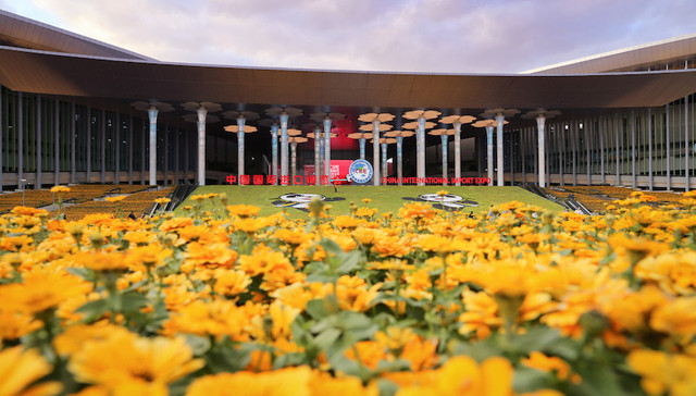 夜市,上海国展中心,进博会