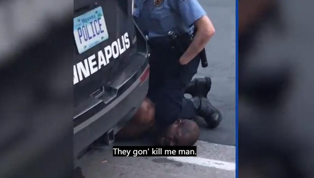 黑人遭暴力执法而死骚乱升级，美国警察膝盖锁喉有何依据？