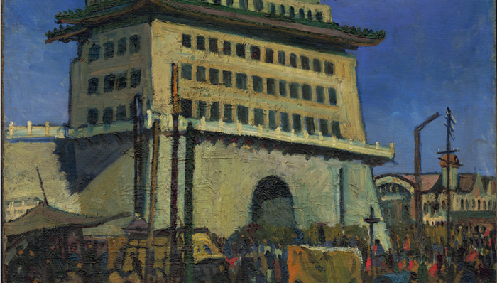 刘海粟,美术馆.品质生活直播周,观展